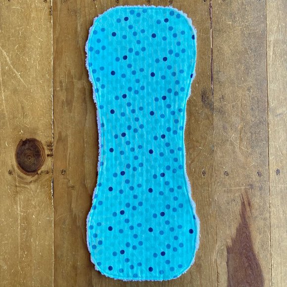 Brand new never used handmade baby boy burp cloths, soft and absorbent burp rags - Picture 3 of 10